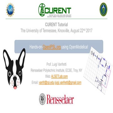 Hands-on-OpenIPSL.org using OpenModelica!