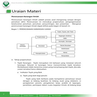 Penulisan Ilmiah dan tulisan Popular