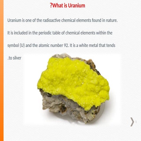 Uraniumjvjvivivivu0c0chpcphcu0c0yc0yc0y.pptx