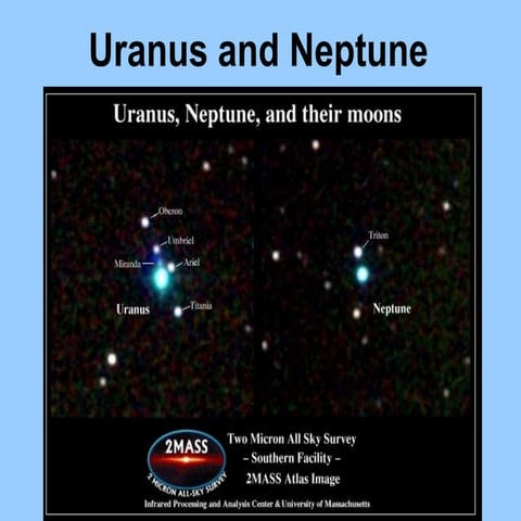 Uranus and neptune