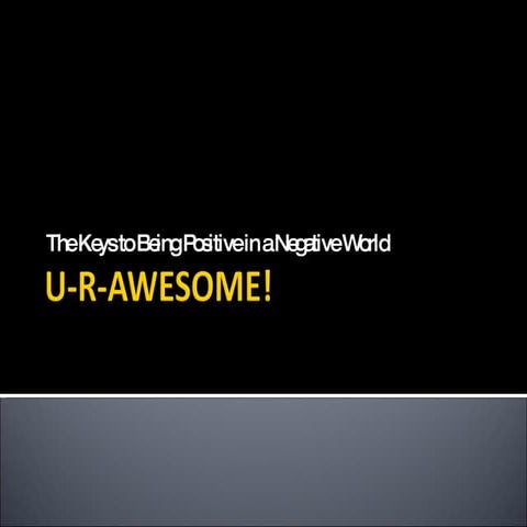 U R Awesome