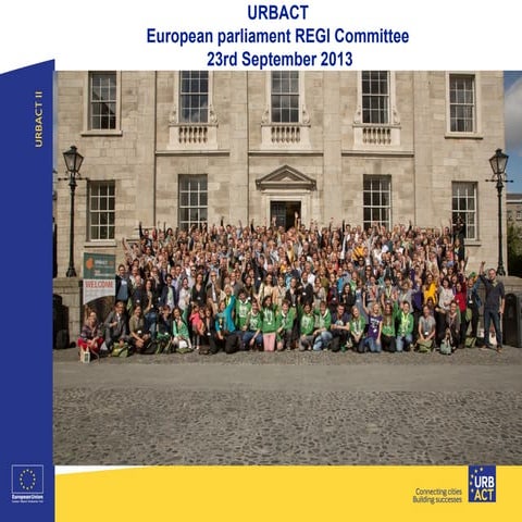 URBACT Presentation - EU Parliament regi Committee