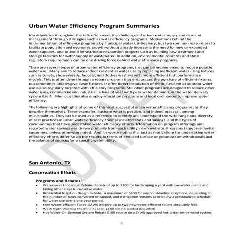 WaterSense 2.0: Expanding the Market for Water Conservation and ...