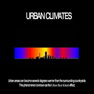 Urban Climates