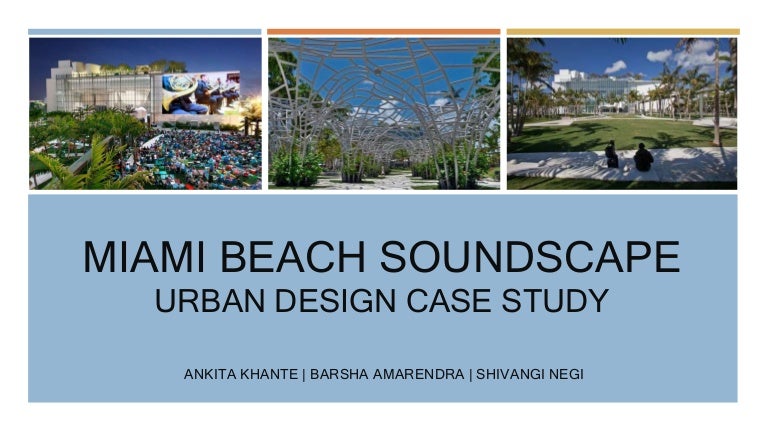 Urban design case study slideshare picture