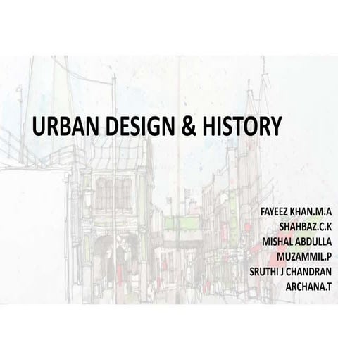 Urban design