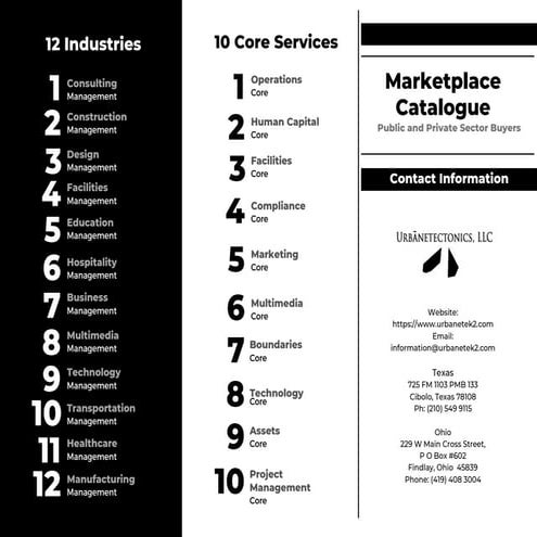 Urbanetectonics Service Product 2024 Marketplace Catalogue.pdf