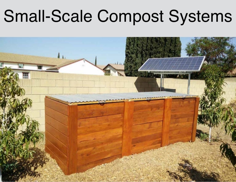 SmallScale Composting Systems