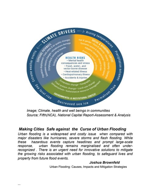 Making Cities Safe against the Curse of Urban Flooding-