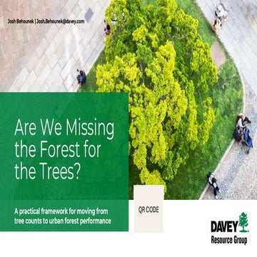 Urban Forestry 2.0: Enhancing Urban Forest Performance Through AI and ...