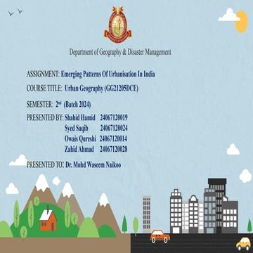 Urban trends in india with focus on Britishera.pptx