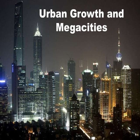 Urban growth