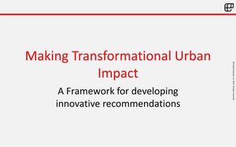 Urban Impact Framework
