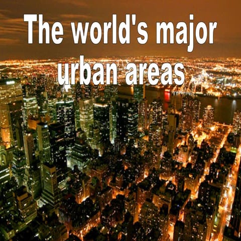 Urbanisation