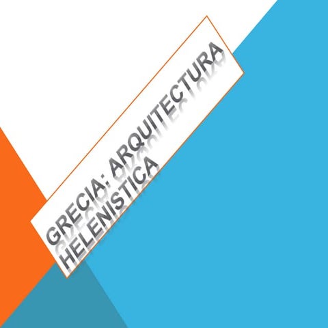 Urbanismo griego (2)