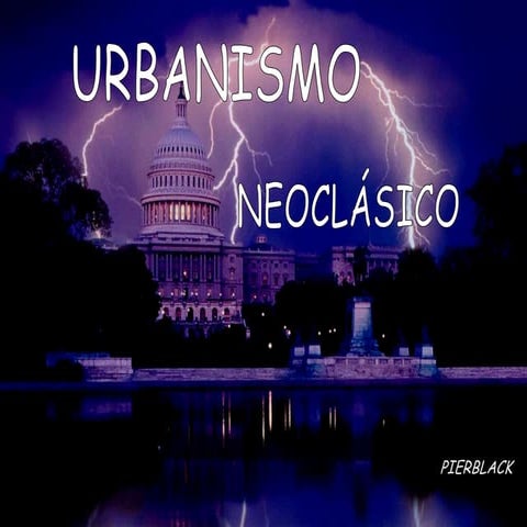 Urbanismo neoclásico