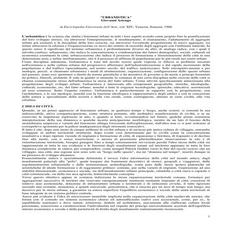 Urbanistica   giovanni astengo