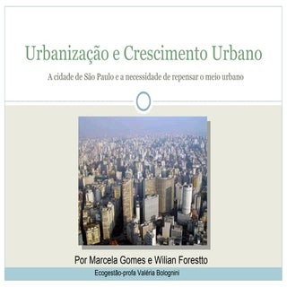 Urbanização