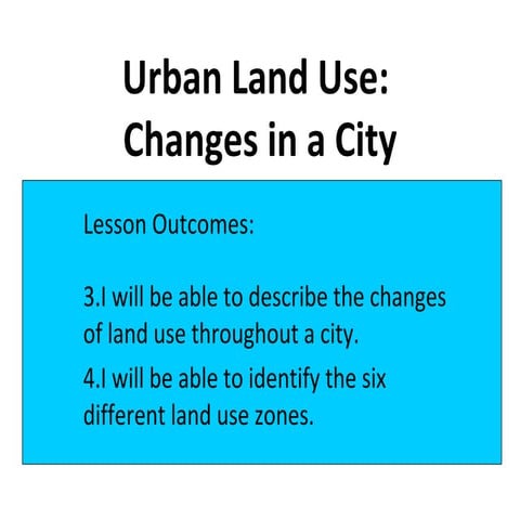 Urban land use