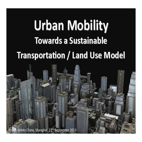 Urban Mobility