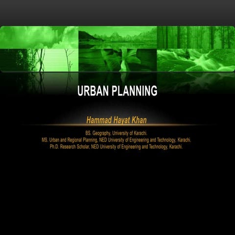 Urban planning and development