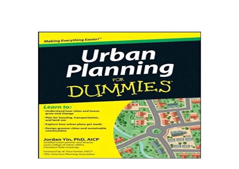urban planning for dummies pdf free download