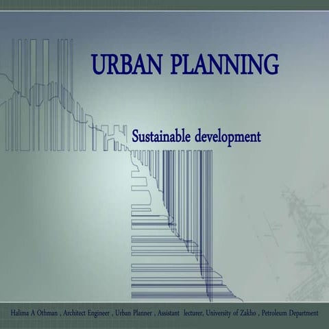 Urban planning presentation 01