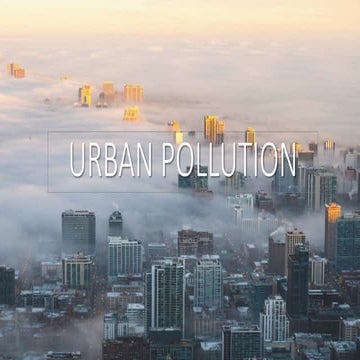 Urban pollution