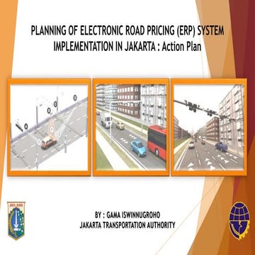 [Urban transportation policy program] action plan jakarta