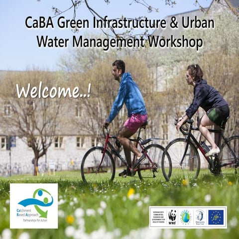 CaBA GI & Urban Water Management Workshop