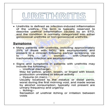 Urethritis