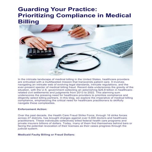 Urgent Care Billing Services, Revenue Cycle & EHR Services