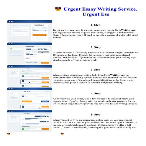 Urgent Essay Writing Service. Urgent Ess
