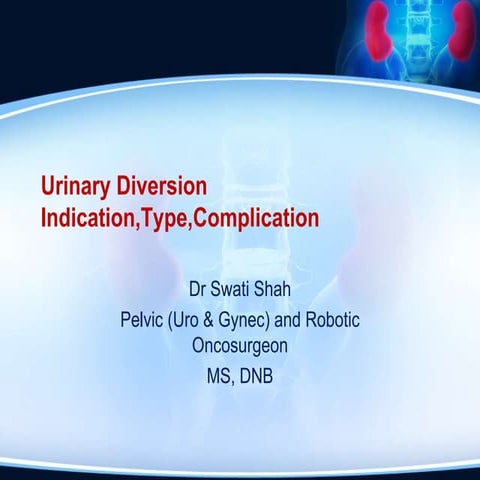 Urinary diversion 