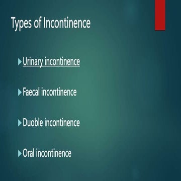Urinary incontinence and its Treatment (1) - Copy.pptx