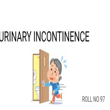 Urinary Stress Incontinence | PPTX