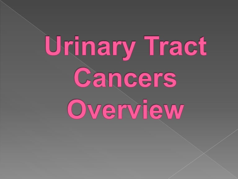 Urinary tract cancers overview