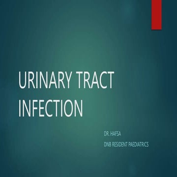 URINARY TRACT INFECTION.pptx