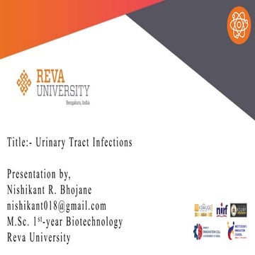 Urinary Tract Infections - Nishikant Bhojane.pptx