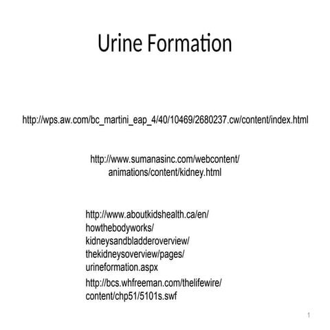 Urine formation-1.ppt it contain details description of urine formation