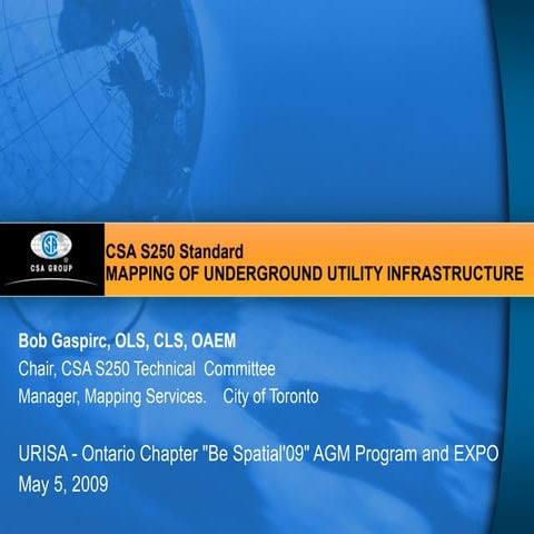 PAS 128; Specification for underground utility detection, verification ...