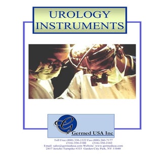 Urology Instruments catalog surgica...