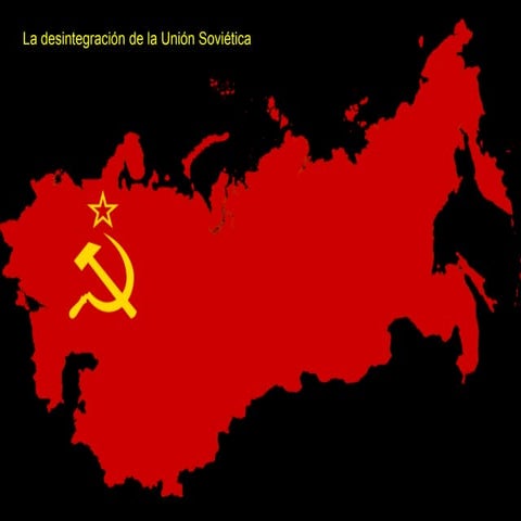 Desintegración de la URSS
