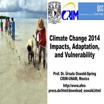 Climate Change 2014- Impacts, Adaptation, and Vulnerability