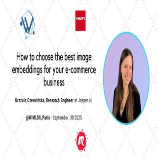 How to choose the best image embeddings for your e-commerce business, by Ursz...