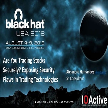 Are You Trading Stocks Securely? Exposing Security Flaws in Trading Technologies