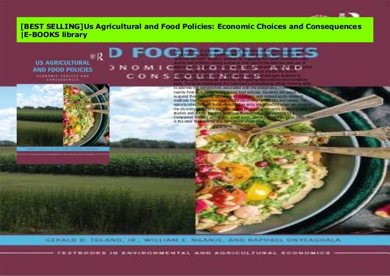 [BEST SELLING]Us Agricultural and Food Policies Economic Choices and…
