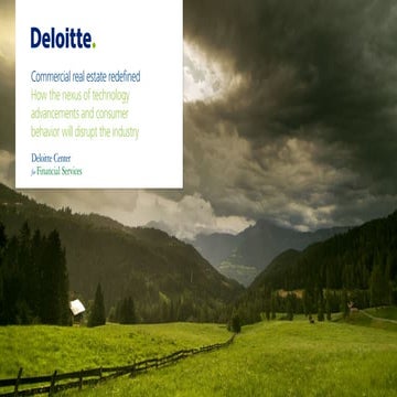 Deloitte US CRE Outlook 2016