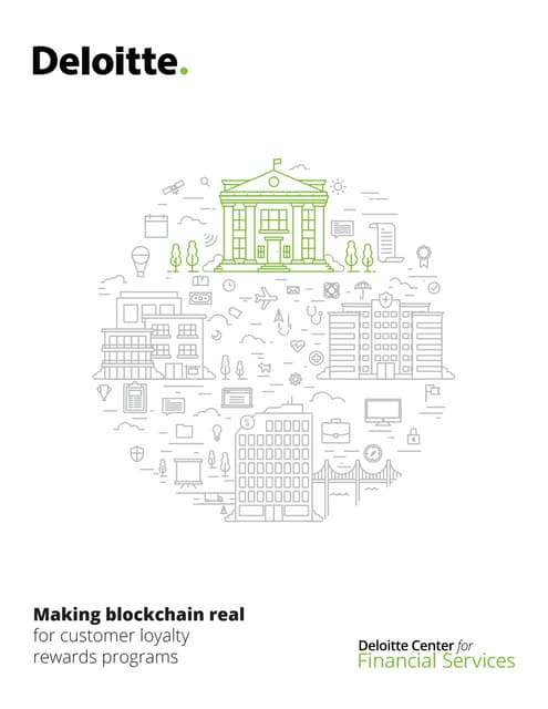Loyalty on the blockchain by Deloitte 