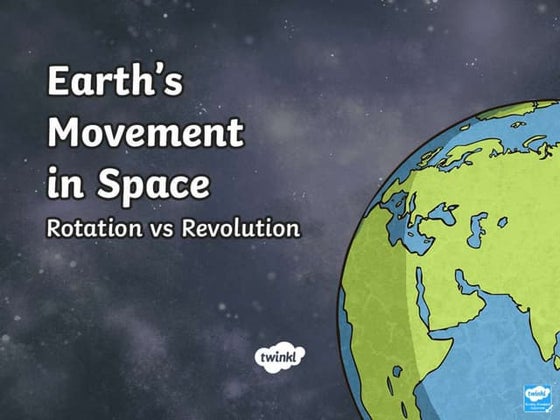 Class6 Earth Rotation And Revolution | PPT